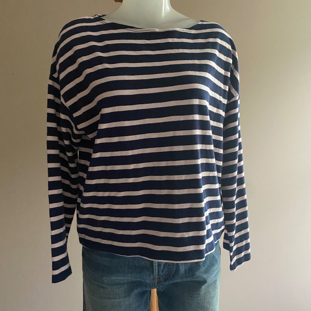 Levi's striped long sleeve shirt - women's size XS